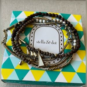 Stella & Dot Reina Wrap Bracelet/ Necklace